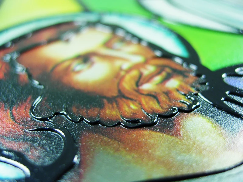 Stained glass printing