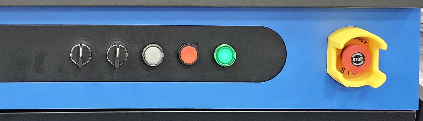 Main control buttons